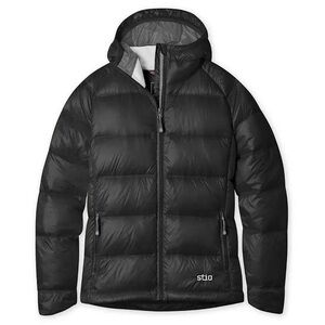 Stio Hometown Hooded Down Jacket Black